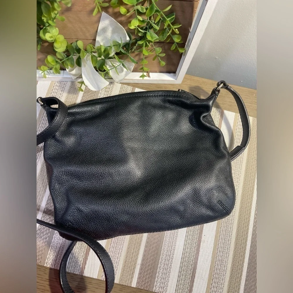 Kate Spade Black Pebbled Leather Crossbody Bag